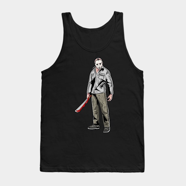 Jason The 13th Tank Top by Elrokk86